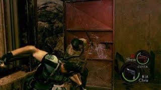 RESIDENT EVIL5ps5 gameplay video games cris and sheva