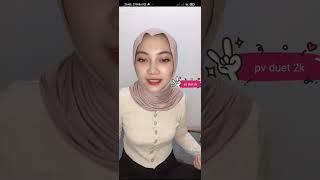 Hijab goyang bar bar live bigo