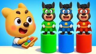 Dobie Turns Into Superheroes | Fun Stories for Kids | Cartoon | Sheriff Labrador
