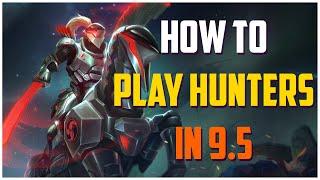 HOW TO PLAY HUNTERS IN 9.5 - HACHIMAN RANKED SMITE S9