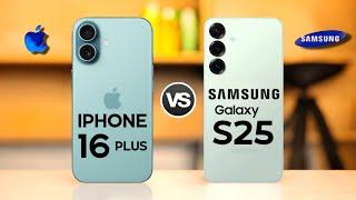 iPhone 16 Plus 5G Vs Samsung Galaxy S25 Plus 5G