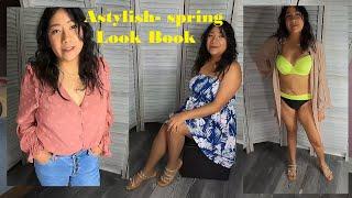 Astylish spring Look Book clothes haul and review! 4 Looks