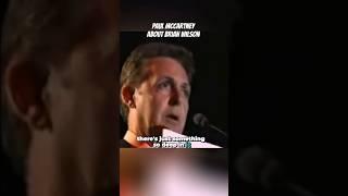 When Paul McCartney inducted Brian Wilson into the Rock & Roll Hall of Fame