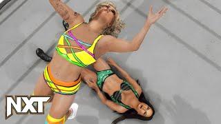WWE 2K24 NXT WOMEN'S NORTH AMERICAN CHAMPIONSHIP QUALIFYING MATCH SOL VS KIANA (W/ FALLON HENLEY)