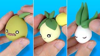 Pokémon Clay Art | Smoliv line(Dolliv, Arboliva) | Pokémon Scarlet & Violet