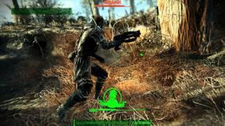 Fallout4. Легендарный Мифический Коготь Смерти vs кучка Кованных