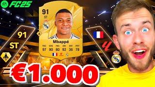 Ich habe 1.000€ in FC 25 Packs investiert & _____ gezogen! 