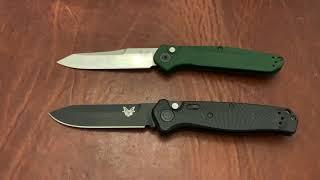 Knife Battle: Benchmade 9400 Auto v. Benchmade Mediator