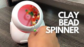 Clay Bead Spinner | Cordless Seed Bead Spinner with 2 Sturdy Beading Needles