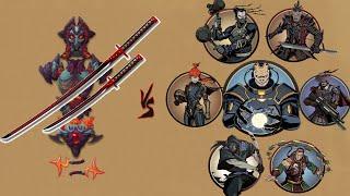 Shadow Fight 2 || Daisho vs TITAN Bodyguards 「iOS/Android Gameplay」