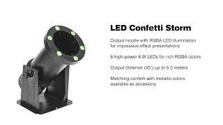 Eurolite LED Confetti Storm macchina per coriandoli | Pro-Show