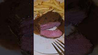 Pepper Steak Sous Vide Perfectly Executed