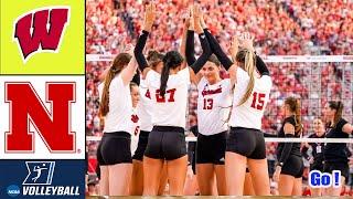 Wisconsin vs Nebraska  NCAA Volleyball Championship 2024 | College women's volleyball