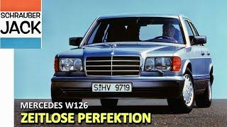 Mercedes W126 as timeless perfection.