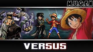 Luffy VS Jotaro