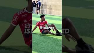 Ronaldo Jr injured IShowSpeed badly and then Ronaldo Did This  #shorts #ronaldo