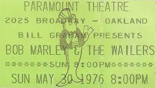 Bob Marley & The Wailers: 1976/05/30 @ Paramount Theater, Oakland, CA *AUD / 2024 Transfer*