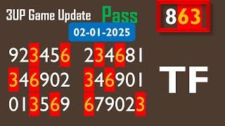 Thailand Lottery 3UP TF Paper  Analysis | Thai Lottery Sure Win | VIP Tips 02-01-2025