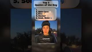 Top 5 Quotes of the Day | themannekes #shorts #quotes #quoteoftheday