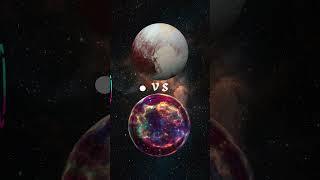 Pluto vs Supernova #youtubeshorts #shortvideo #shorts