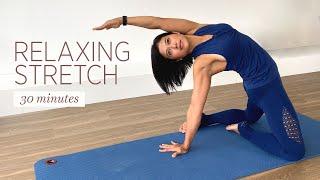 Full Body Relaxing Stretch | 30 minute Relaxation Pilates Exercises