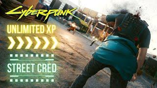 Cyberpunk 2077 Unlimited XP / Street Cred Guide (1.06)