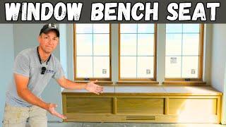 A Fun Window Bench Seat Build