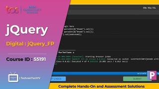 Digital : jQuery_FP hands-on | fresco play hands on solution #tcs