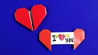 Origami Heart with Message - Origami Easy