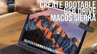 Create bootable USB macOS Sierra - OS X 10.12 - Macbook Pro, Mac Mini / Pro, iMac + Hackintosh