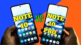 Redmi Note 10 vs Redmi Note 10 Pro Speed Test & Camera Comparison | Shocking Results 