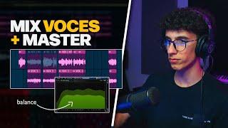 Así MEZCLO VOCES y MASTERIZO mis CANCIONES | FL Studio 21