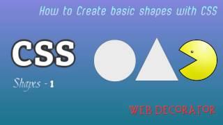 CSS Shapes : How to create shapes Using CSS . (part-1)