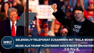 USA: Selenskyj-Telefonat! Trump holt Tesla-Boss dazu! Musk nun Trump-Flüsterer? Das steckt dahinter!