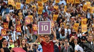 Franceso Totti Last Match in AS Roma