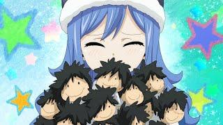 Juvia makes a Gray doll - Fairy Tail Funny Moments