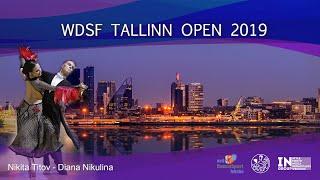 Никита Титов - Диана Никулина | Танго | Tallinn Open 2019