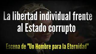 La libertad individual frente al Estado corrupto | Escena de "Un Hombre para la Eternidad"