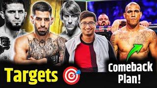 Ilia Topuria CHASING Islam Makhachev, Alex Periera REMATCH, Topuria vs. Oliveira UFC 317 Fight