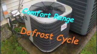 2004 Comfort Range Heat Pump | Defrost Cycle (Steam Show)