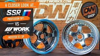 Work Wheels Meister S1-3P VS SSR Professor SP1 ... What Are The Differences?