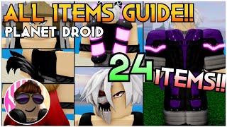 Dragon Blox PLANET DROID ALL ITEM ULTIMATE GUIDE!! ALL BOSS LOCATION!! UPDATE 10!! | ROBLOX (2023)