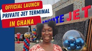 Wode Maya at Official Launch Event for Private Jet Terminal January 28, 2022 | Ghana