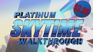 Skytime Platinum Walktrough | Trophy & Achievement Guide | $2.99 Platinum Game | Stackable