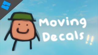 How to make "Moving" Decals ( Wiggling Decals ) | Fast Roblox Tutorial