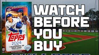 WATCH BEFORE YOU BUY 2024 TOPPS UPDATE