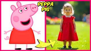 Peppa Pig Characters as Humans  + Guess The Emoji + Voice Quiz + Their Favorite Movies & More!