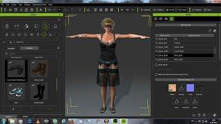 Импорт одежды из DAZ 3D в iClone Character Creator