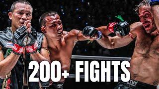Muay Thai Legend Seksan’s Striking Mayhem  Fight Highlights