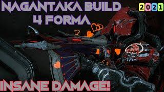 Warframe- Nagantaka Build 2021 [4 forma] Insane Damage